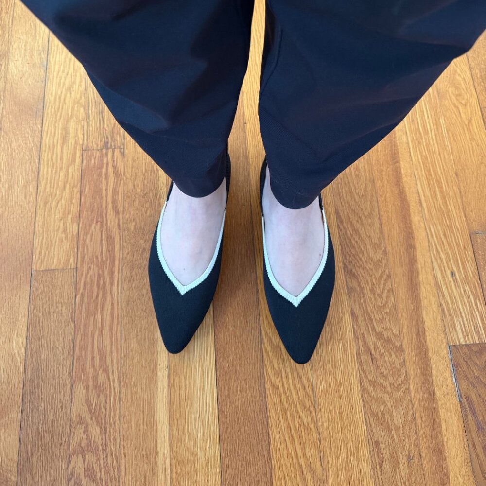 Vivaia Pointed-Toe V-Cut Flats - Picture 4 of 4